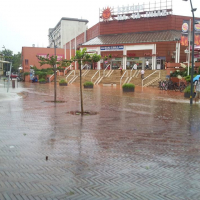 Hatalmas eső Szegeden