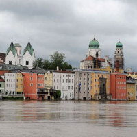 Ötszáz éves csúcson a Duna vízállása Passaunál