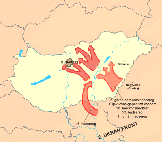 A 2. Ukrán Front hadműveletei Magyarországon, 1944-45