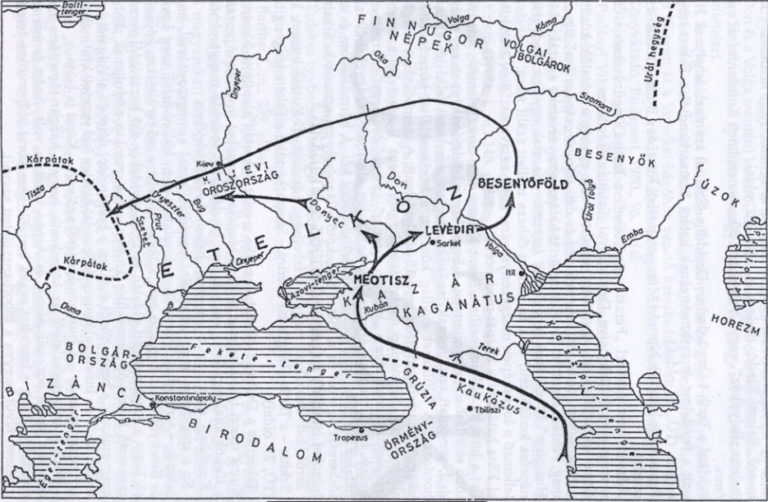 Varga Géza írástörténész: Etelköz és Levédia határai, meg a besenyők